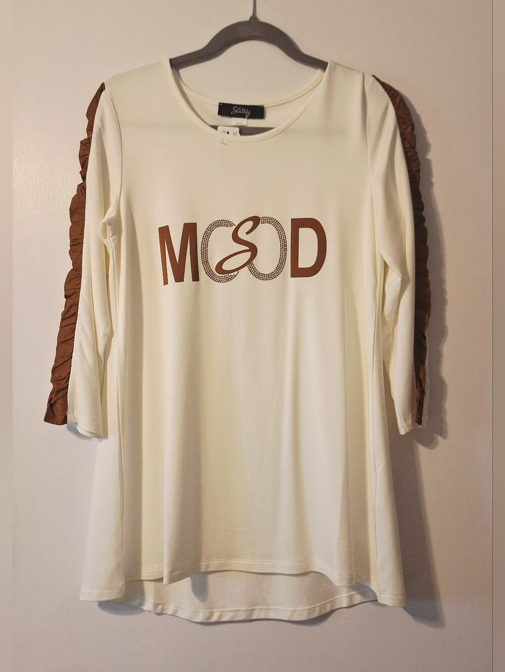 NWT Dolcezza EverSASSY Tunic